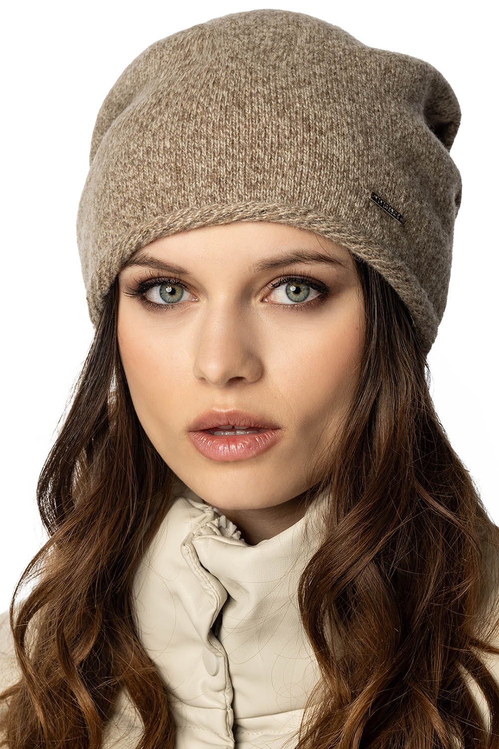 Vivisence Women's Winter Set Including Hat Scarf And Gloves With Perfect Fit Design Warm And Soft Woolen Yarn Insulated Lining Ideal For Cold Winter And Autumn Days, beige melange