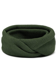 Vivisence Écharpe Tube Tricotée Femme Chaude Et Confortable Pour L’Hiver 7103, vert