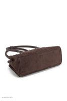 Vivisence T0040 Sac à bandoulière polyester femme, sac pratique quotidien, brun