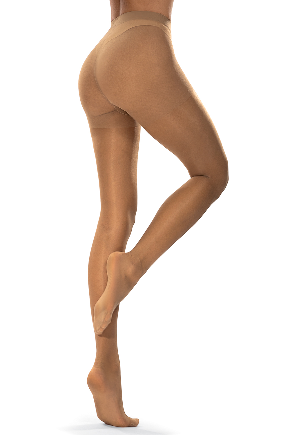 Vivisence Women's Tights 40 DEN With Reinforced Toe Area And Marked Panties Part Comfortable Fit Perfect For Everyday Wear, beige