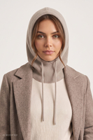 Vivisence 70122 Headwear hood, beżowy