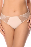 Vivisence Damen Slip Unterhosen Unterwäsche Ganztägiger Komfort 1044, beige