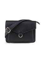 Vivisence Women's Shoulder Bag Magnetic Closure Comfort for Everyday Wear, black