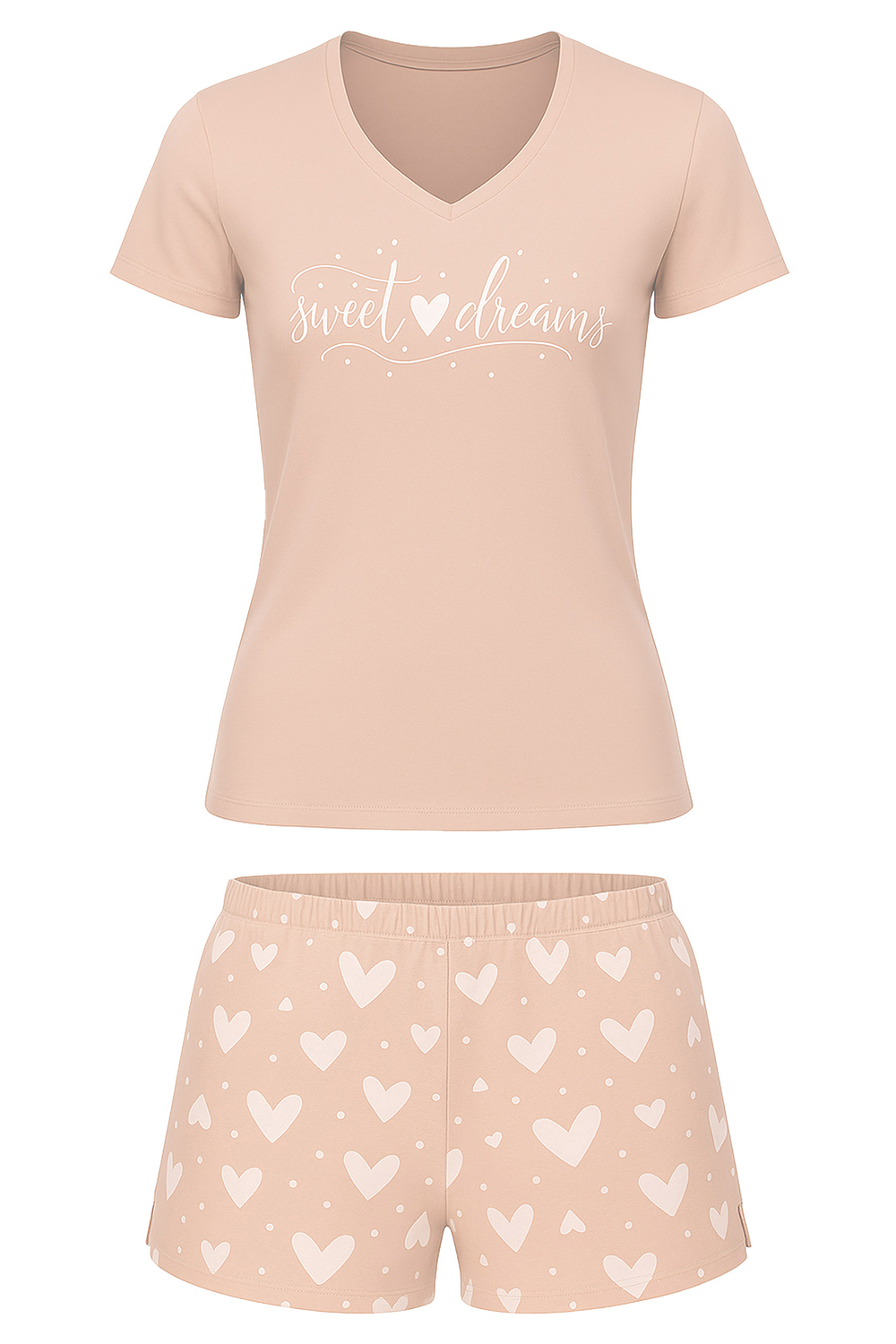 Vivisence Pyjama set for women 2019, Beige