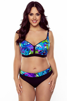 Vivisence Dame Bikini Slip Unterteil Bikinihose Gemustert Sommer Bademode Strandmode 3226M,