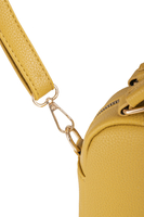 Vivisence Women's Shoulder Bag Woven Front Design Stylish and Functional, yellow