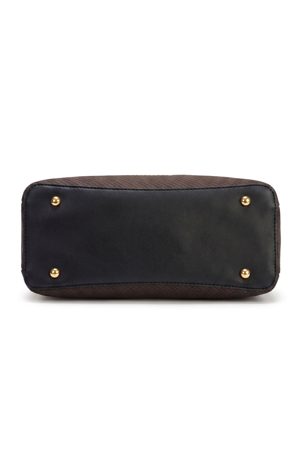 Vivisence Damen Handtasche Mit Magnetverschluss Und Fächern Für Ordnung, Braun