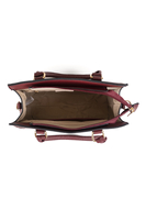 Vivisence Sac a Main Femme Bandoulière Parfait Style Et Confort, bordeaux