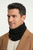 Sets Sets hat + loop scarf, Black
