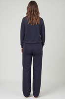 Vivisence Tracksuit Set Cotton Long Sleeve Perfect for Everyday Wear 9205, dark blue