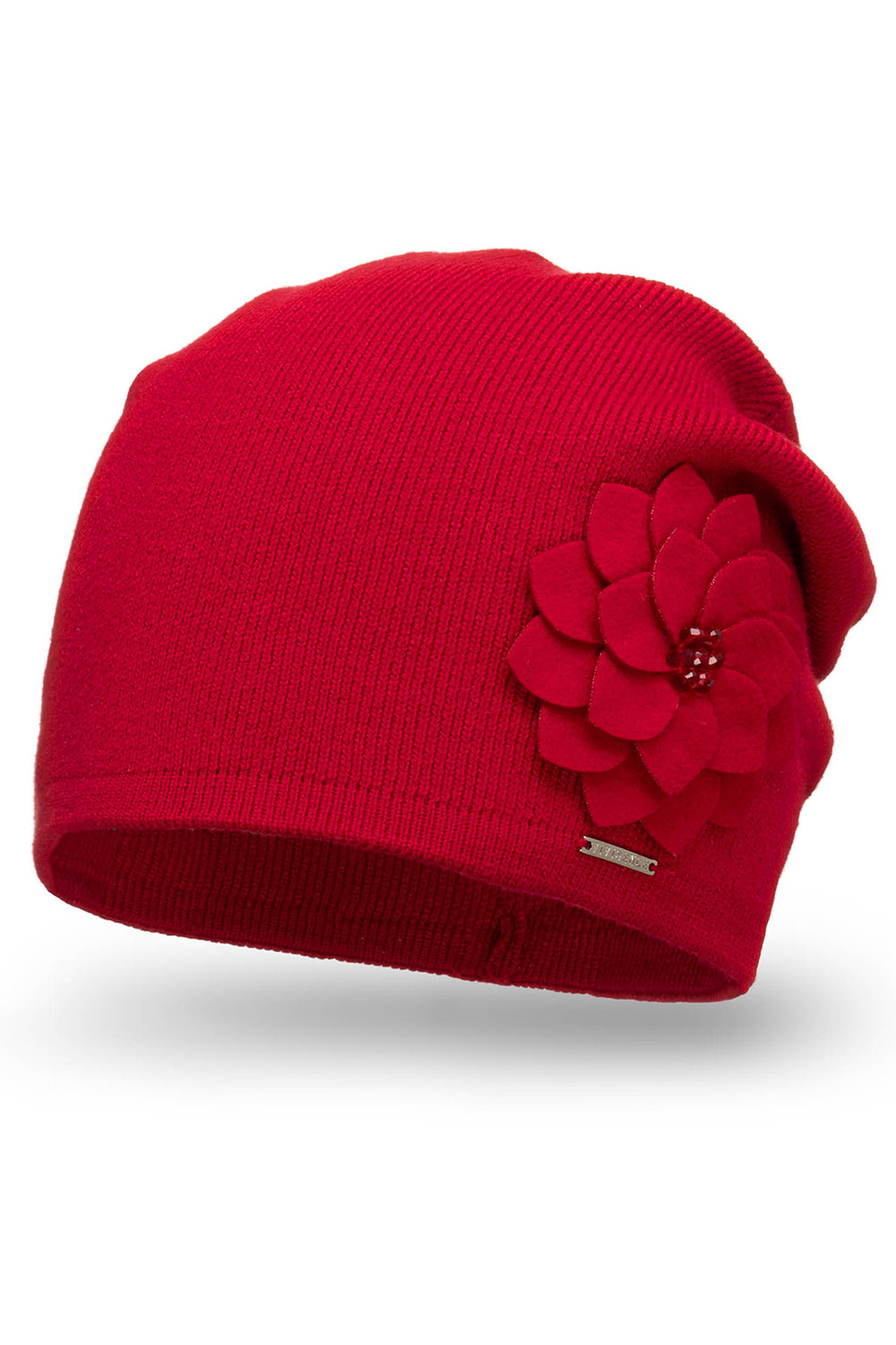 Vivisence Bonnet Femme Coupe Classique Chaud Et Confortable En Laine 7010, rouge
