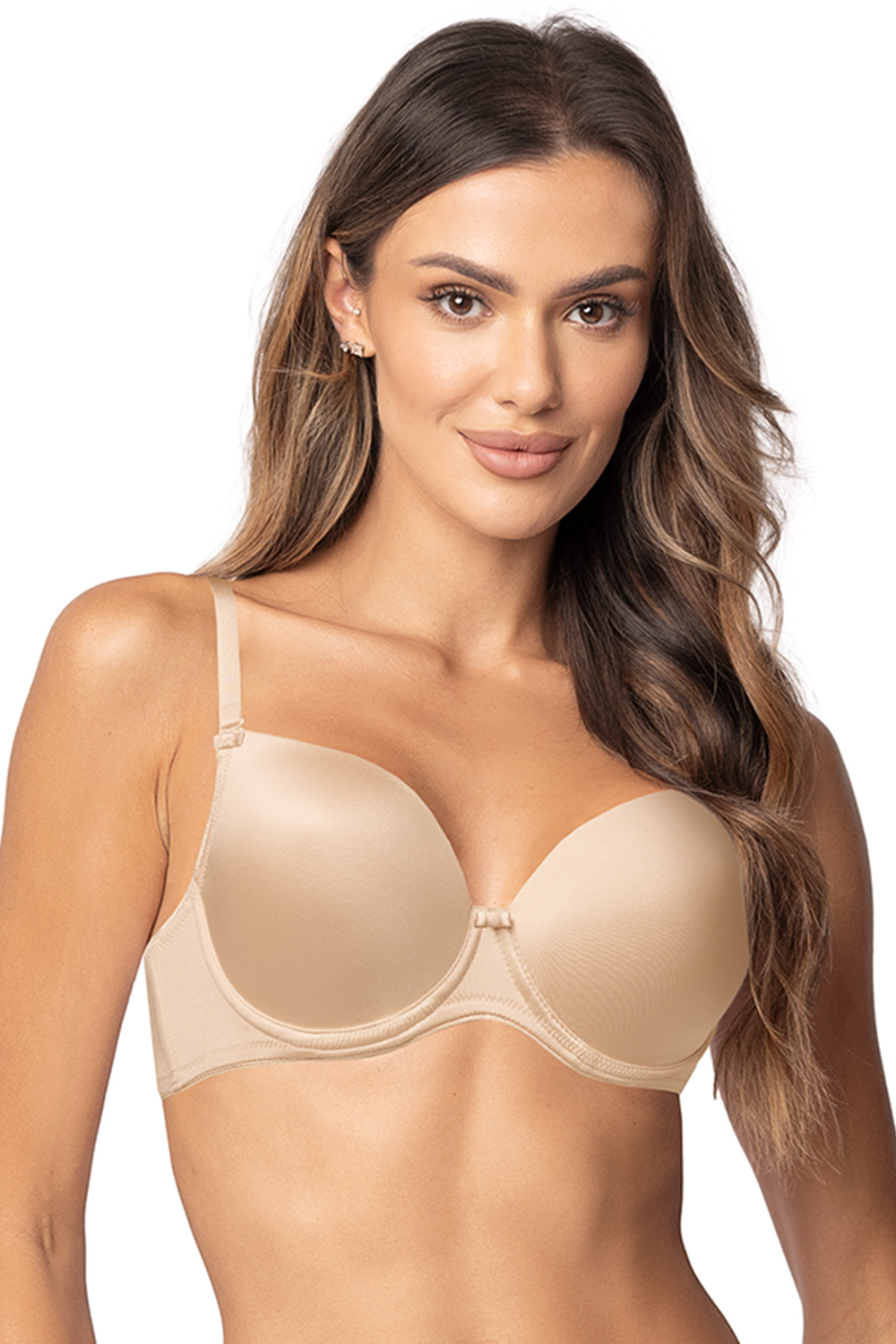 Vivisence 1068 Classic push-up bra, Beige