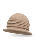 Vivisence Damen Hut Winter Klassisch Warm Garn Wärme Und Stil Wintertagen 7045, beige