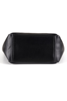 Vivisence Schultertasche Damen Magnetverschluss Alltag Komfort und Eleganz, Schwarz