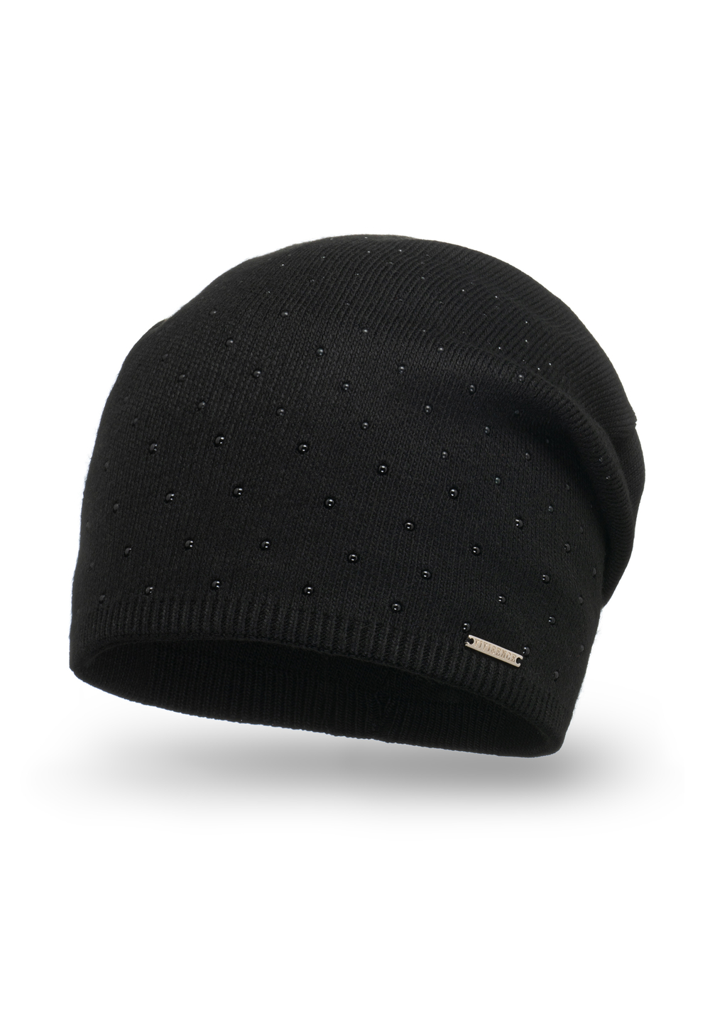 Vivisence Bonnet Femme Classique Tricoté En Fil Chaud Et Confortable 7013, noir