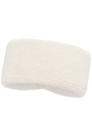 Vivisence Stirnband Damen Flauschig Gefüttert Verkreuzt Warm Herbst Winter 7093, ecru