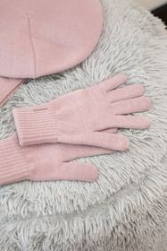 Vivisence Damen Handschuhe Winter Weichem und Warme Ideal für Kaltes Wetter 7202, puderrosa