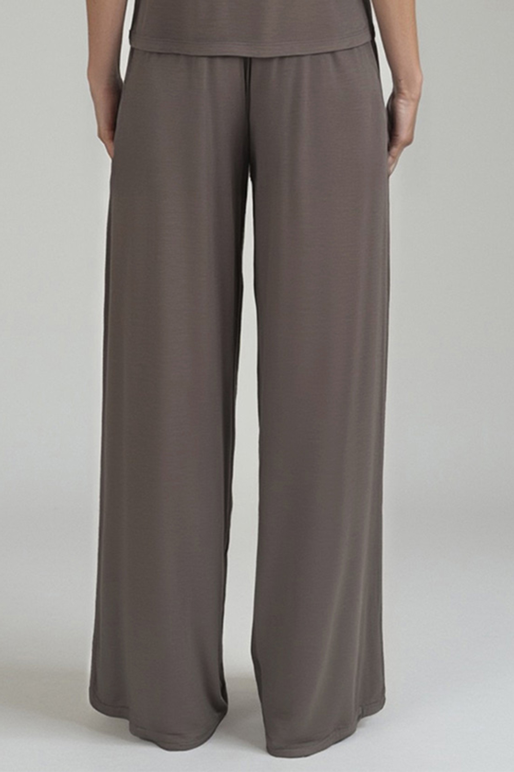 Vivisence Femme Pantalon de Pyjama Tricot Respirant Confort Pour la Nuit 2102, gris