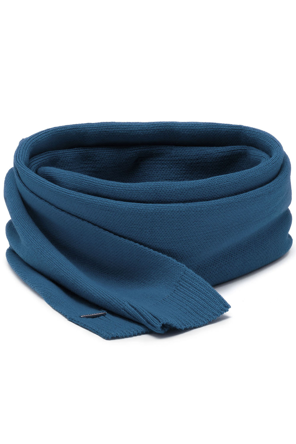 Vivisence Winter Scarf With Decorative Tie For Cold Days 7104, blue