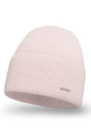Vivisence Soft Knitted Hat With Turn-Up Hem And Lining Extreme Warmth 7096, light pink