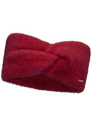Vivisence Fluffy Lined Twisted Headband For Women Warm Autumn Winter 7093, maroon