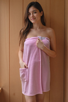 Vivisence serviette de bain pour femmes 5025, rose