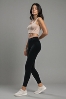 Vivisence Classic Leggings for Women's High Waisted Leggins with Wide Waistband Smooth High-Rise Stretch Fabric Perfect Fit Non-See-Through and Durable Design,