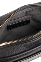 Vivisence Sac Bandoulière Femme Fermeture éclair Sangle Large et Réglable, noir